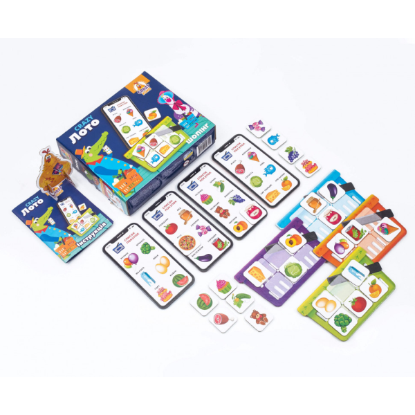 Дитяча настільна гра "Crazy Лото" VT8055-09 укр. мовою (VT8055-09)