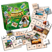 Настільна гра "Малятам про звірят" MKB0151 Лото+вікторина (MKB0151)