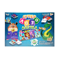 Настільна навчальна гра "Суперлото" Абетка СЛА-01U Укр (СЛА-01U)