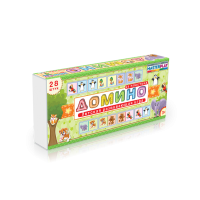Дитяча гра доміно "Звірятка" 1-093 від 3-х років (1-093)