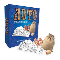 Лото "Традиційне" 30315 з дерев'яними діжками (30315)