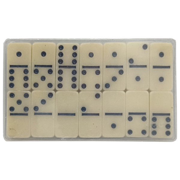 Настільна гра "Доміно" 4006E пластикове, в коробці (4006E)