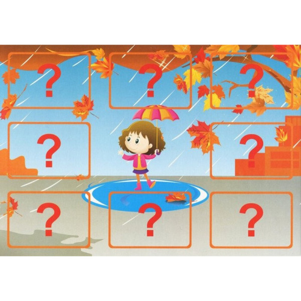 Дитяча настільна гра "Економічна гра Вивчаємо сезонні товари" Ранок 19109096 (19109096)