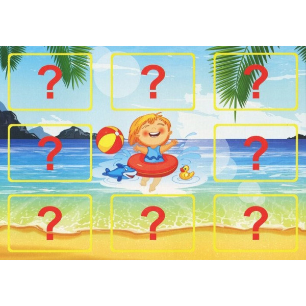 Дитяча настільна гра "Економічна гра Вивчаємо сезонні товари" Ранок 19109096 (19109096)