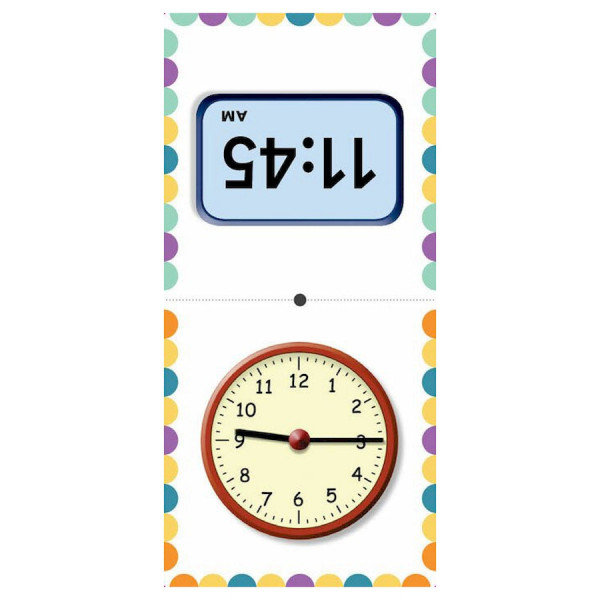 Математичне доміно "Вивчаємо час" 1348003, 72 картки (1348003)