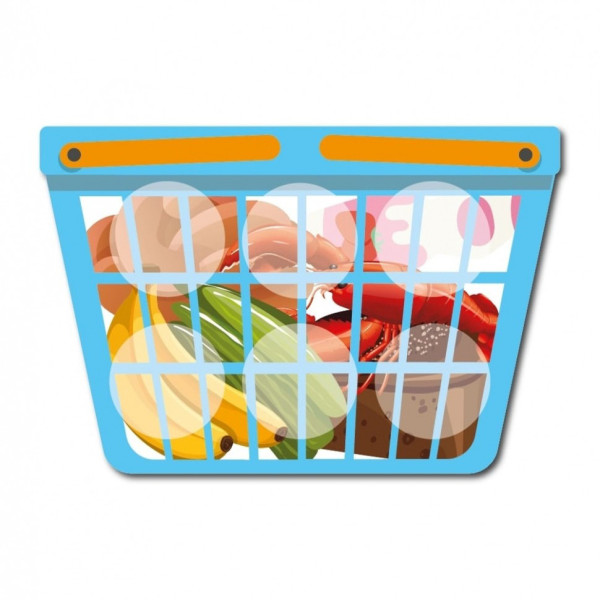 Настільна гра Лото маркет+списки продуктів 128241, 6 карток-планшеток (128241)