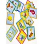 Лото для дітей "Букви, цифри, кольори та геометричні фігури" 13109006 укр. мовою