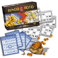 Настільна гра "Бінго & Лото" MKP0902, 2в1