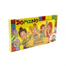 Дитяча настільна гра "Доміно: Забавні тварини" DTG-DMN-04, 28 елементів