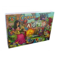 Детское лото в картинках "Сказки" DTL40C2, 8 карт игроков