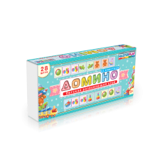 Дитяча настільна гра доміно "Предмети" 1-091 від 3-х років (1-091)