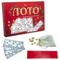 Лото 30656 з дерев'яними фішками (30656)