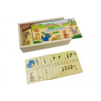 Дитяче доміно в пеналі MD 2482 дерев'яне