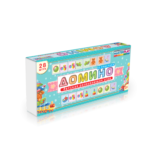 Детская настольная игра домино "Предметы" 1-091 от 3-х лет