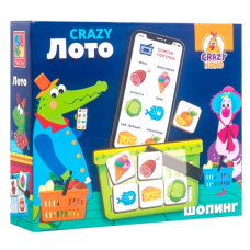 Детская настольная игра "Crazy Лото" VT8055-03  на рус. языке