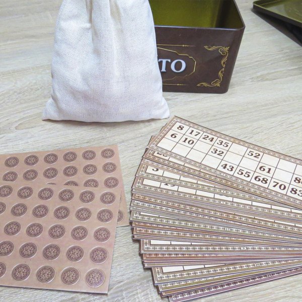 Настільна гра "Лото" (банка XL) 1212ATS (1212ATS)