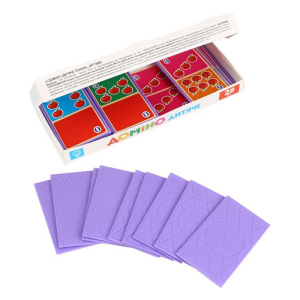 Дитяче доміно "З світу казки" 1127TXK 28 елементів (1127TXK)