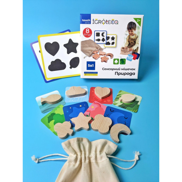 Сенсорний мішечок "Природа" Igroteco 900590 дерево (900590)
