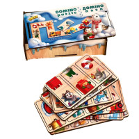 Настільна гра "Доміно-пазл" (ПСД240) PSD240, 28 плашок (PSD240)