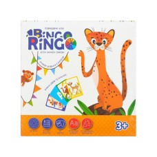 Настільна гра-лото "Bingo Ringo" GBR-01-01U українською мовою