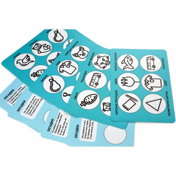 Дитяче лото "Асоціації" 2255-UM 6 полів, 84 фішки (2255-UM)