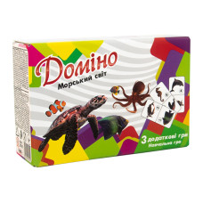 Настільна гра Доміно Морський світ 30767 (укр.) (30767)