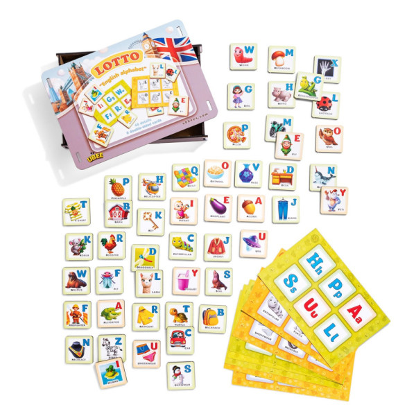 Дитяча гра Лото "Англійський алфавіт" (ПСД255) PSD255 ENG (PSD255)