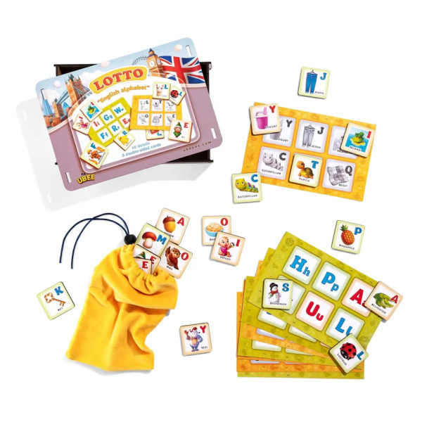 Дитяча гра Лото "Англійський алфавіт" (ПСД255) PSD255 ENG (PSD255)