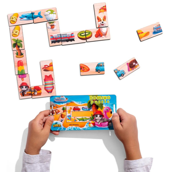 Дерев'яне доміно "Половинки" (ПСД266) PSD266 (PSD266)