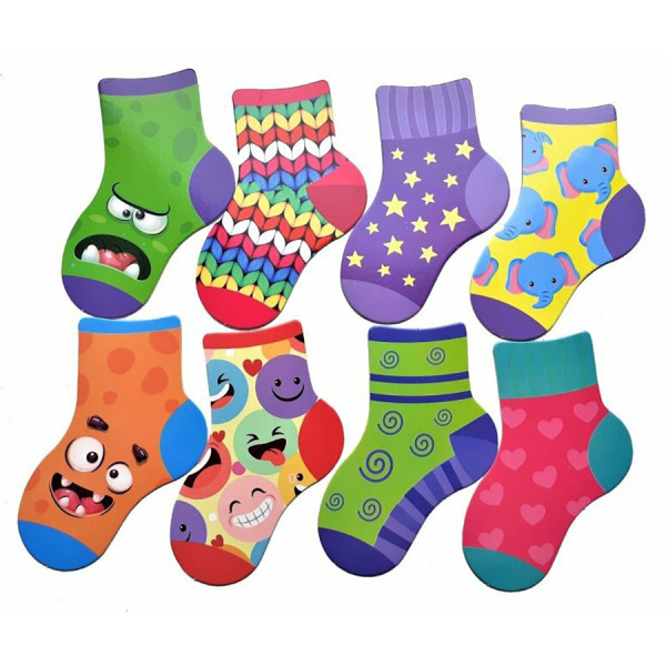 Настільна гра-мемо "Втрачені шкарпетки" 200000018, 64 картки (200000018)