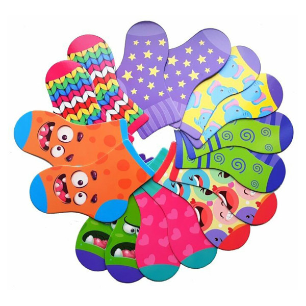 Настільна гра-мемо "Втрачені шкарпетки" 200000018, 64 картки (200000018)