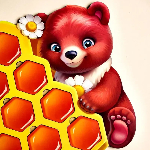 Дитячий пазл сортер "Меморі стільники" (ПСД277) PSD277 (PSD277)