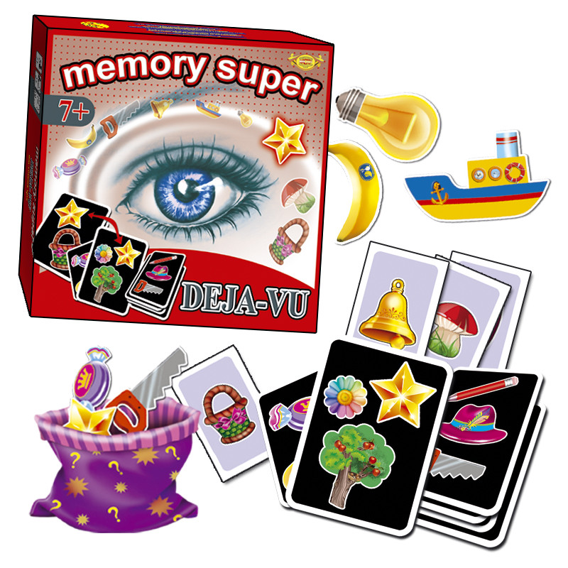 Настільна гра "Memory Super. Deja-Vu" MKH0706 від 7-ми років