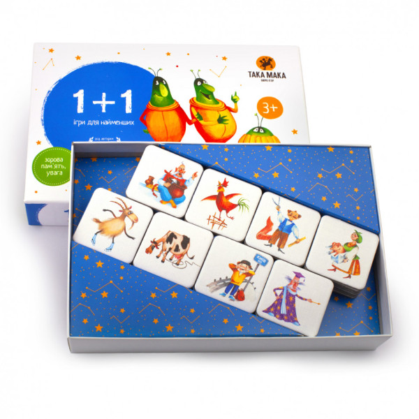 Дитяча настільна гра "1+1" 960063 від 3-х років (960063)