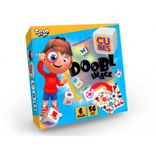 Настольная развлекательная игра "Doobl Image Cubes" DBI-04-01U на укр. языке