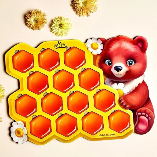 Дитячий пазл сортер "Меморі стільники" (ПСД277) PSD277 (PSD277)