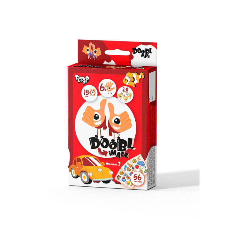 Настольная развлекательная игра "Doobl Image" Danko Toys DBI-02 мини, рус