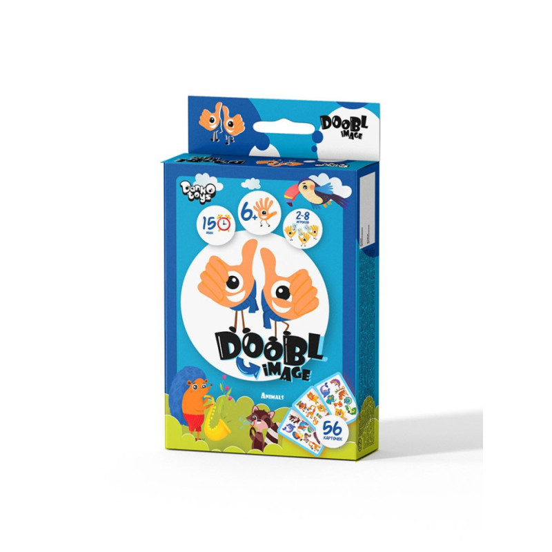 Настольная развлекательная игра "Doobl Image" Danko Toys DBI-02 мини, рус