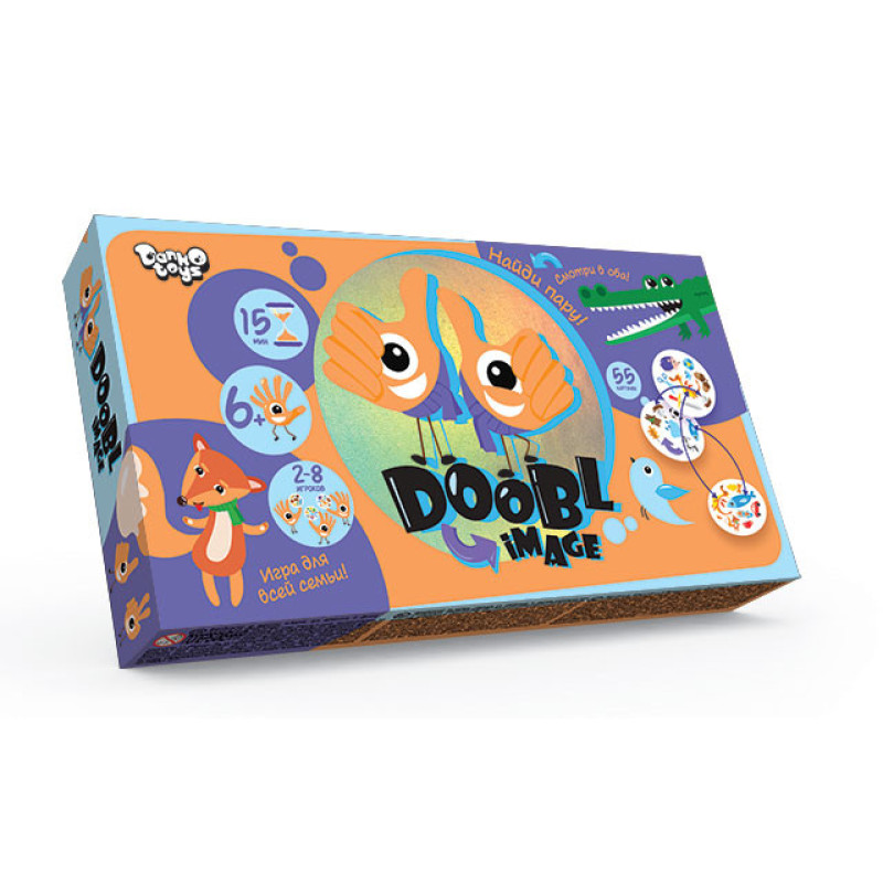 Настольная развлекательная игра "DOOBL IMAGE" 8011DT от 2 до 8 участников