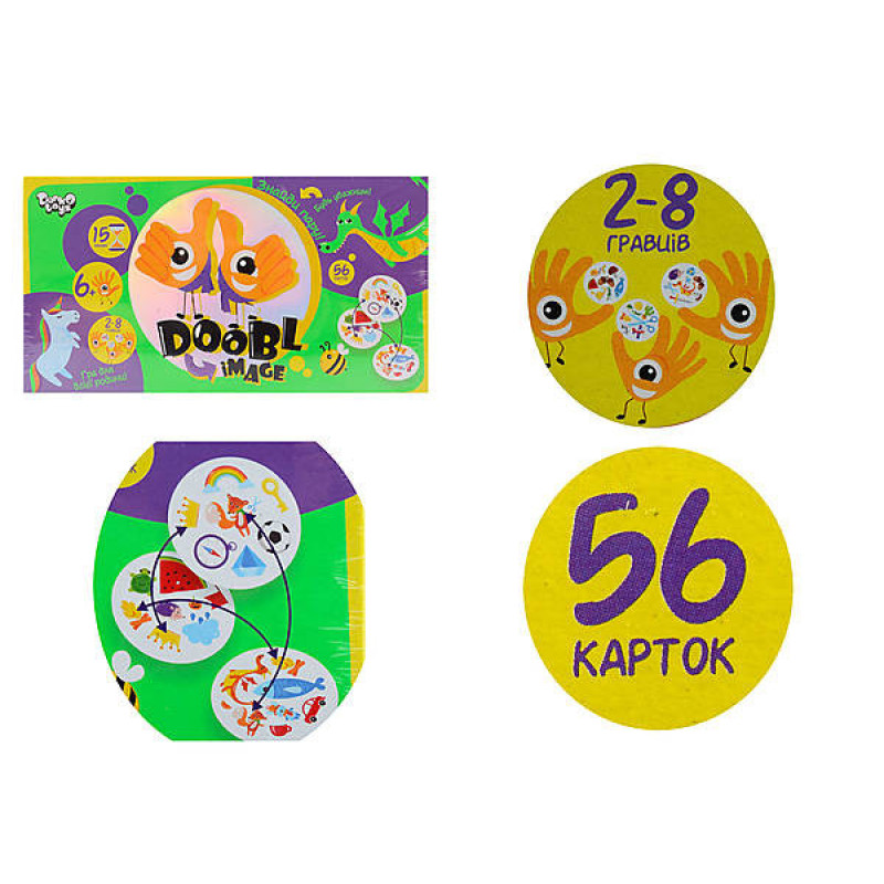 Настольная развлекательная игра DOOBL IMAGE 8015DT на укр. языке