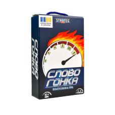 Настільна гра "Словогонка" 30824, 100 плиток із літерами (30824)