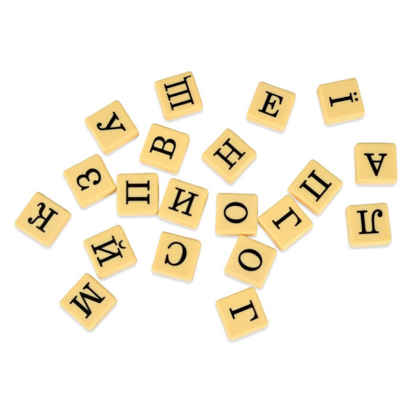 Настільна гра "Словогонка" 30824, 100 плиток із літерами (30824)