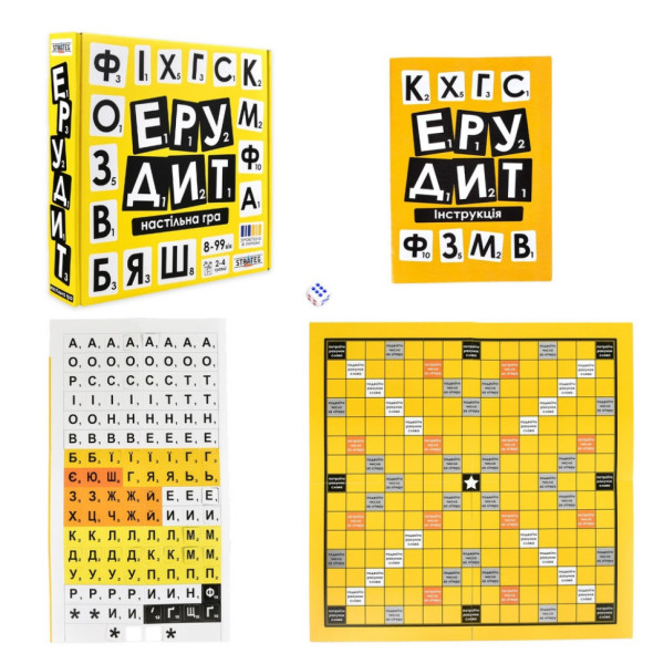 Настільна гра "Ерудит" 30619 українською мовою (30619)