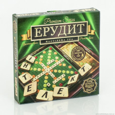 Гра настільна Ерудит ВЕЛ PREMIUM G-ER-U-01 українською мовою (G-ER-U-01)
