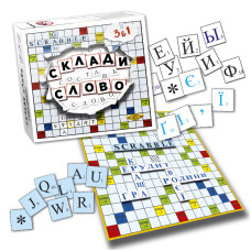 Настільна гра "Склади слово. Ерудит (Scrabble)" MKM0316 від 4-х років (MKM0316)