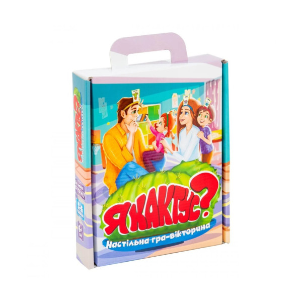 Розважальна гра "Я кактус?" Strateg 30614 українською мовою (30614)