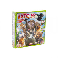 Дитяча настільна гра вікторина "ХТО Я? Animals Selfie" HIM-04-01U укр. мовою (HIM-04-01U)