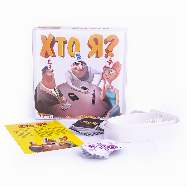 Настільна гра Хто я? Arial 910411 укр. мовою (910411)