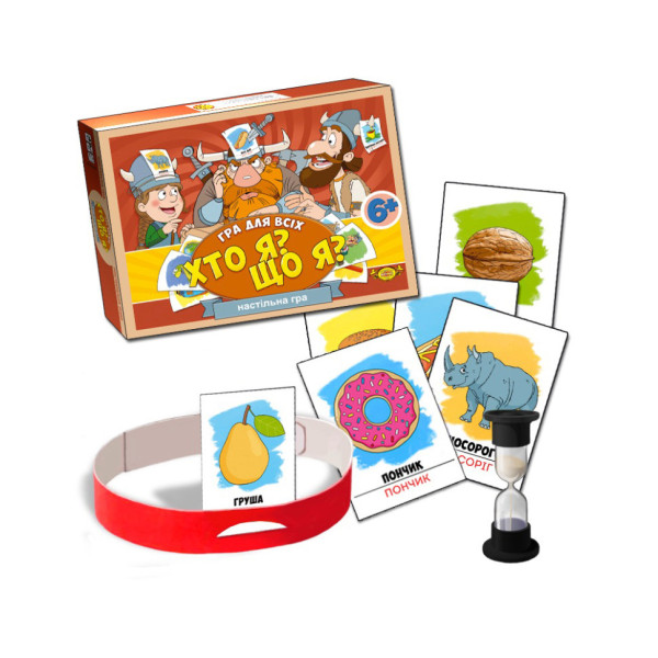 Настільна Гра "Хто я? Що я?" Майстер MKL1006 (MKL1006)