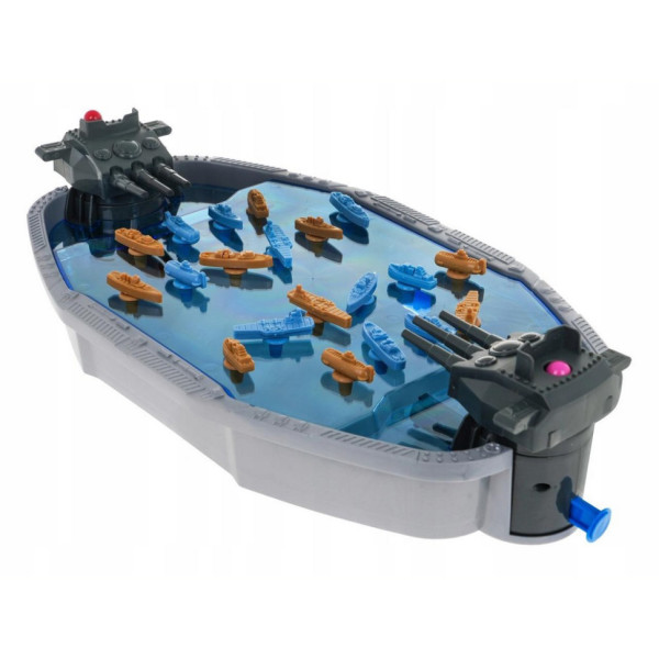 Настiльна гра "Морський бій" 707-126 ігрове поле, фішки-кораблі, кульки (707-126)